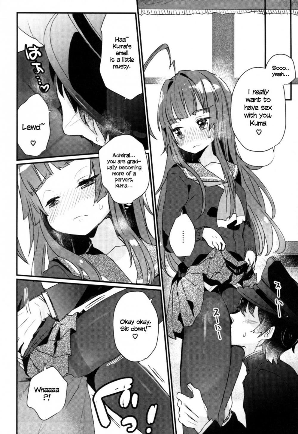 Hentai Manga Comic-If Kuma-chan Changed Into Her Winter Clothes-Read-7